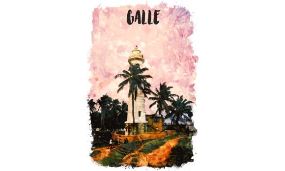 Galle Asia Watercolor: Elegant Illustrations for Bloggers and Digital Publishers