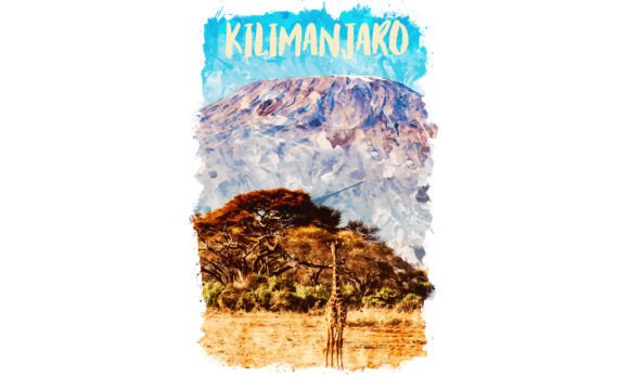Kilimanjaro Africa Watercolor Poster: A Practical Review for Digital Sellers