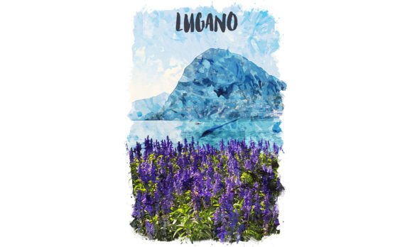 Lugano Europe Watercolor Poster: A Designer’s Real-Use Review