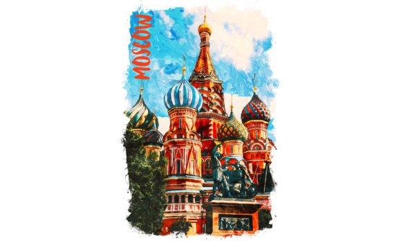 Moscow Europe Watercolor Poster: A Designer’s Real-World Review