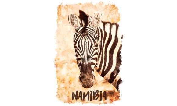 Namibia Africa Watercolor Poster: A Visual Review for Etsy & Print-on-Demand Sellers
