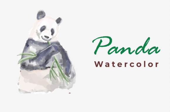 Refreshing Brand Personality with Panda Watercolor Illustrations