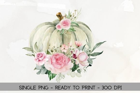 Watercolor Floral Pumpkin Fall Clipart: A Designer’s Real-World Embroidery Review